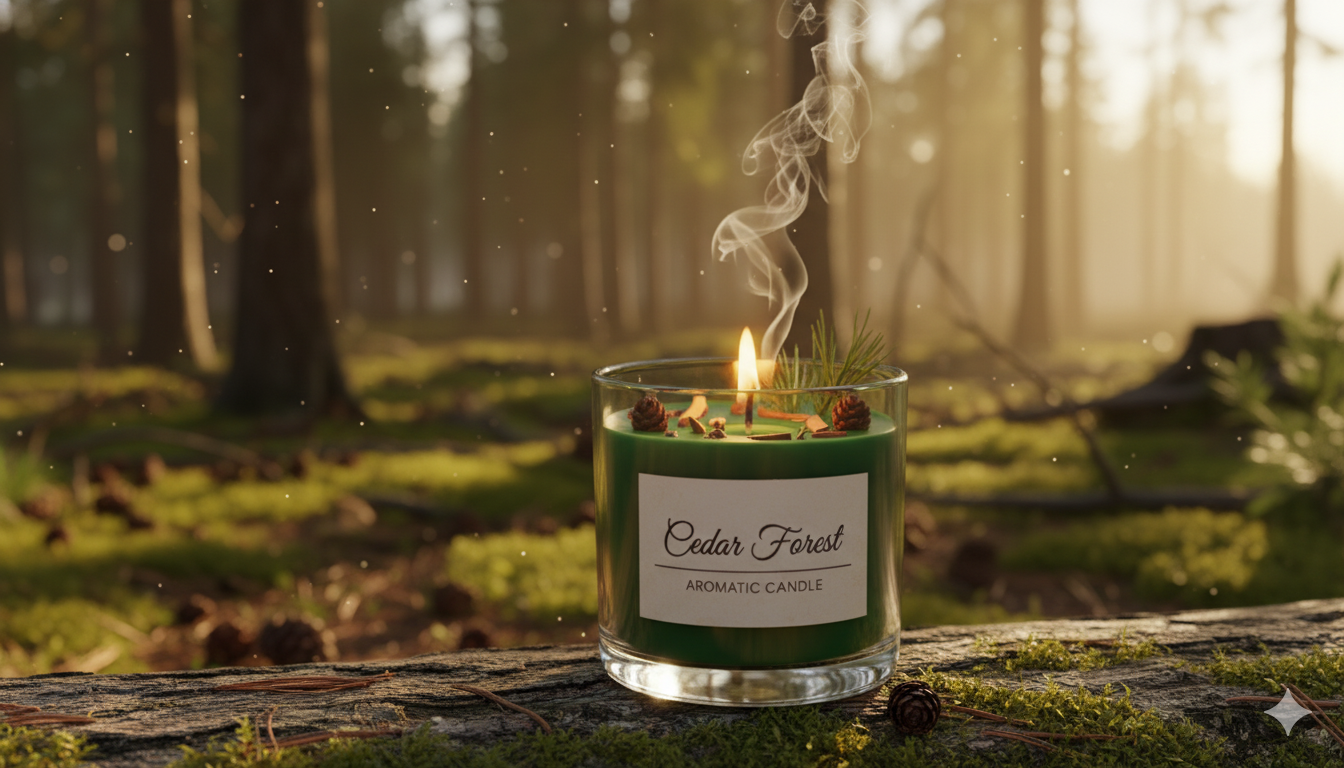 Cedar Forest Aromatic Candle